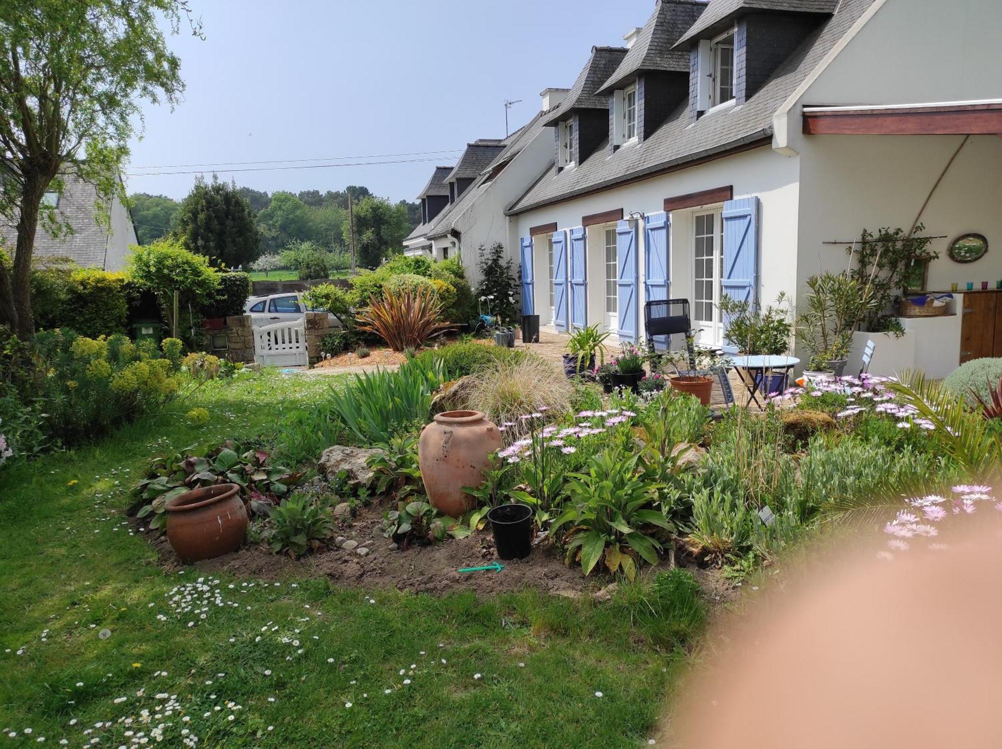 Grand Studio Duplex Avec Jardin La Trinité-sur-Mer Exterior foto